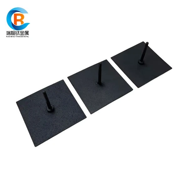 Ruthenium-Iridium Titanium Anode Plate For Electrolysis Of Sewage