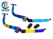 Gangschaltung für Motorrad-Körperteile aus Titan